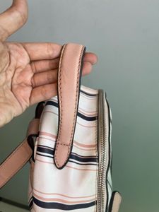 Authentic Guess Striped Backpack