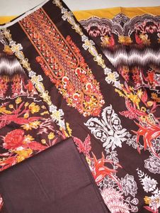 Printed Dress Material