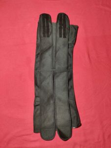Black Zip Up Compression Waist Trainer Size M