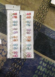Cute Pearl & Crystal Hair Clips