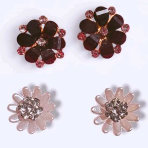 13 Pairs Of College Studs And Earrings Combo