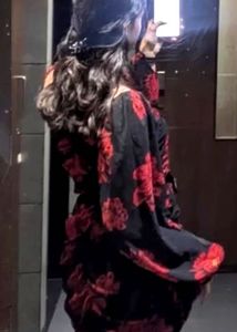 Floral Print Mini Dress