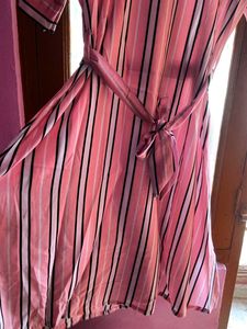 Striped Pink Dress