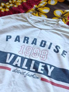 Paradise Valley White Sweatshirt