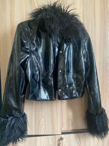 H&amp;M Faux Leather Jacket