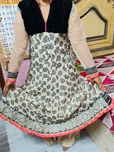 Anarkali With Dupatta