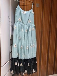 Boho Triangle Print Maxi Dress