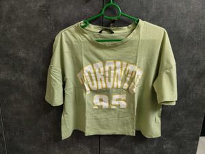 Crop Oversized Tshirt