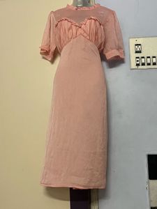 Pintrest Pink Midi Dress