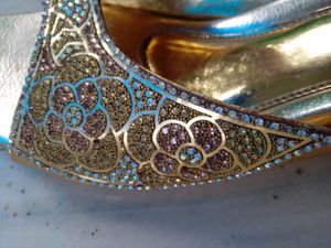 Golden Bridel Foot wear👡👡