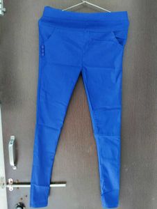 Blue Slim Stretchable Jeans