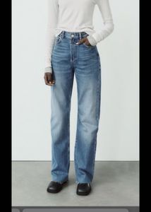 ZARA Straight Fit Jeans(baggy) 🥰