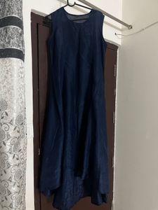 Party Wear Gown With Heavy Shrug