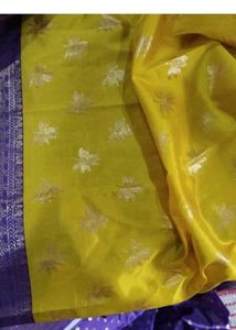 Beautiful Mysore Art Silk Saree Brand New