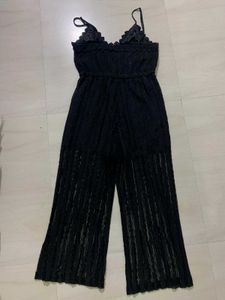 Black Lace Jumpsuit