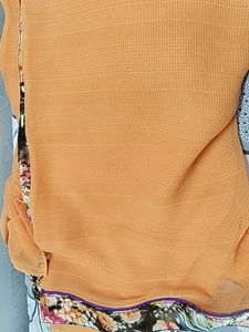 Elegant Floral Saree