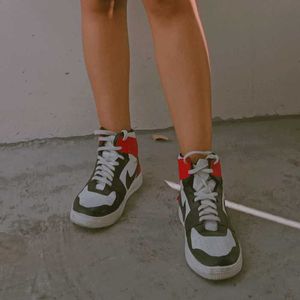 Nike Air Jordan I Unisex High Ankle Shoes Size-5 ❤