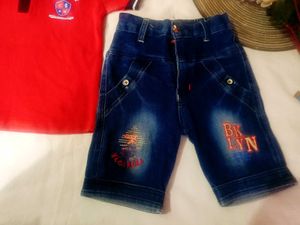 Very Beautiful Baby  Clothing T-shirt And Capri