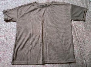 COMBO OF 2  MAUVE AND LIGHT GREEN T SHIRT
