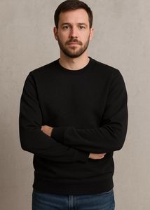 Bang Ban g Jeans Black Thick Sweatshirt