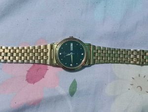 Vintage Gold Tone Sonata Watch