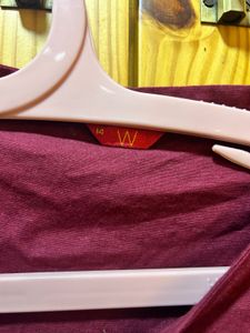 W Original Maroon Kurta