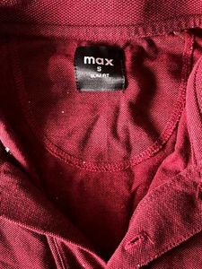 max Polo Shirt | Size S | Maroon