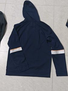 Defenders Graphic Hoodies - Blue, Gray