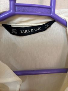 Zara White Shirt