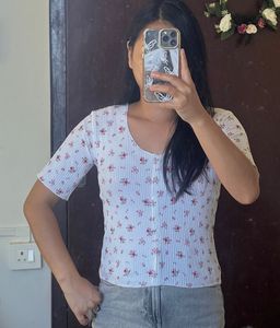 Floral Print Top