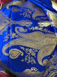 Navy Blue Saree