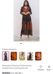 Chikankari Kurti And Top