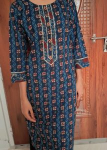 Navy blue kurta !