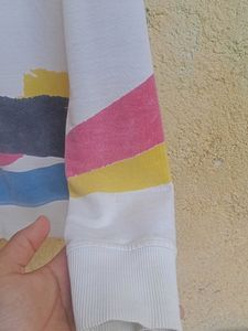 White Sweatshirt Of Kook N Keech