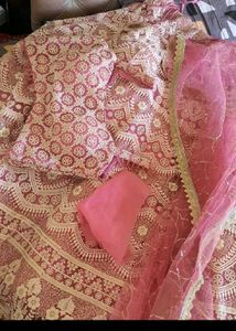 Elegant Pink Lehenga Choli