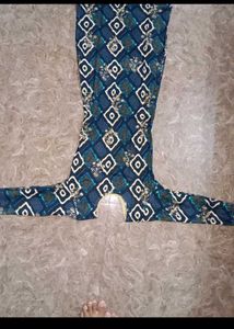 Stylish Blue Printed Kurta