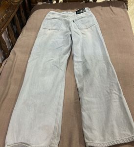 Ripped Wide Leg Jeans