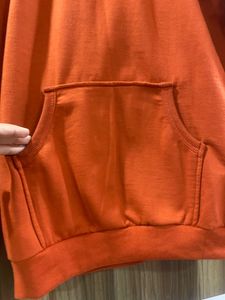 Zara Orange Colour Sweat Jarkeen