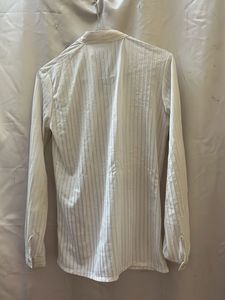 Striped Ruffle Blouse