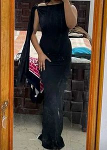 Newme Black Bodycon Dress (Maxi), Offer🎀🍷