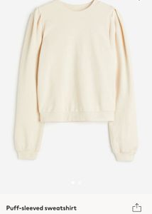 H&amp;M Puff Sleeved Sweatshirt