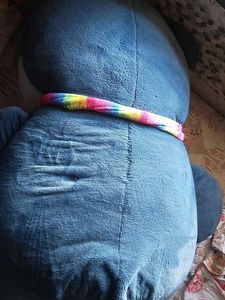 Blue Hippo Plushie