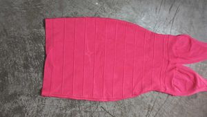 Hot Pink Bandage Dress