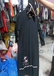 Hoodie Cap Full Sleeves Long Dress Abya