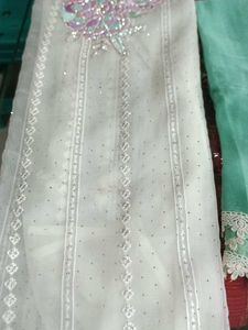 Elegant Unstitched Salwar Kameez Set