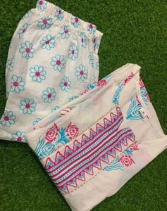 Kurti with Pant Set for womens and girls