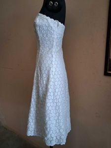 White Tube Dress