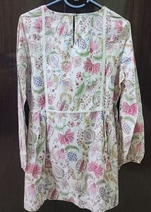White Short Kurtha