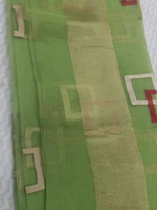 Green Embroidered shree