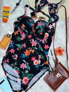 Floral One-Piece Swimsuit